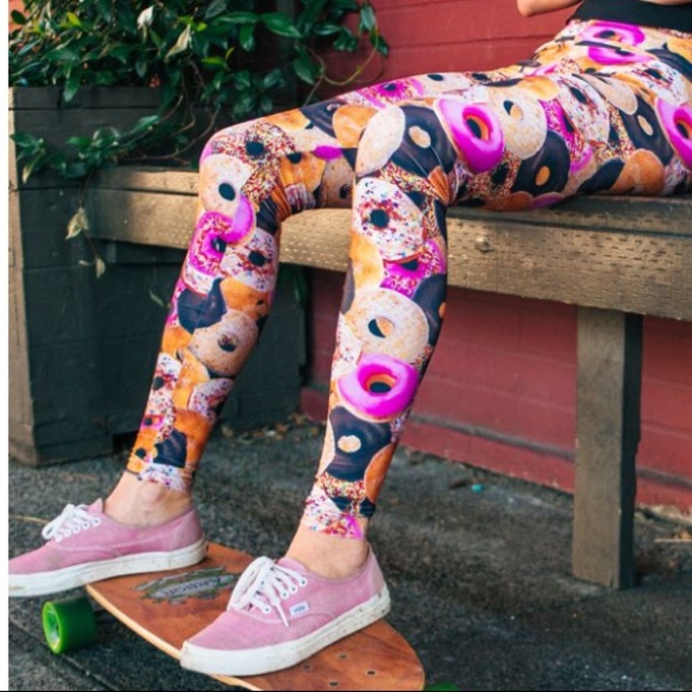 Emily Hsu Donut Leggings  Size S high waist